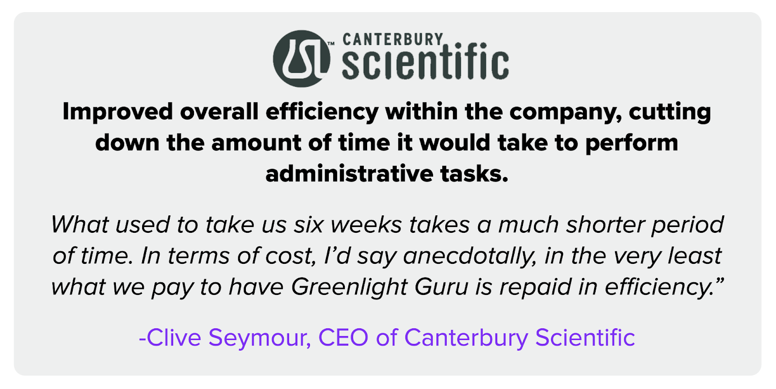 Business Case Canterbury