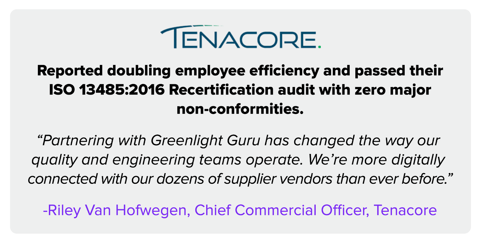 Business Case Tenacore