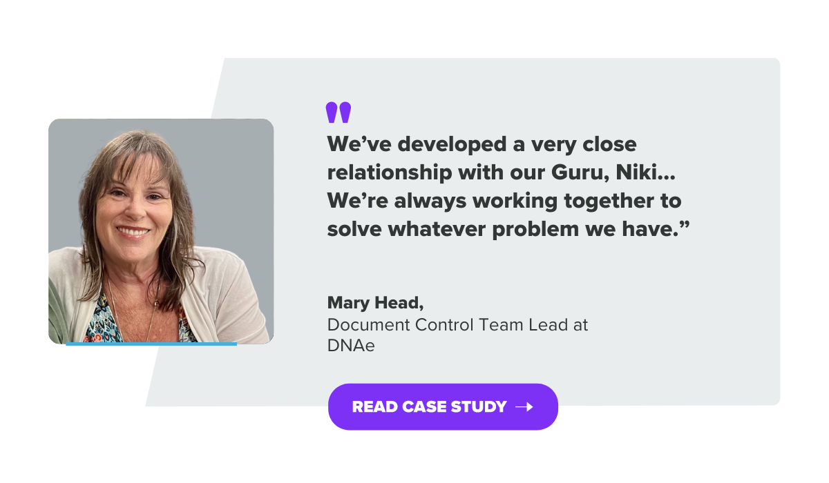 Greenlight Guru Guru Services DNAe Testimonial Quote-1