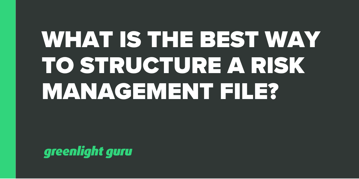 What Is The Best Way To Structure A Risk Management File (1)-1