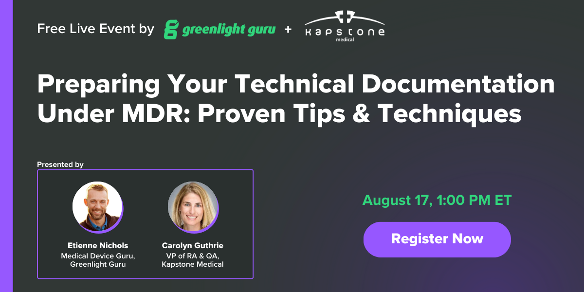 Preparing Your Technical Documentation Under MDR Proven Tips & Techniques