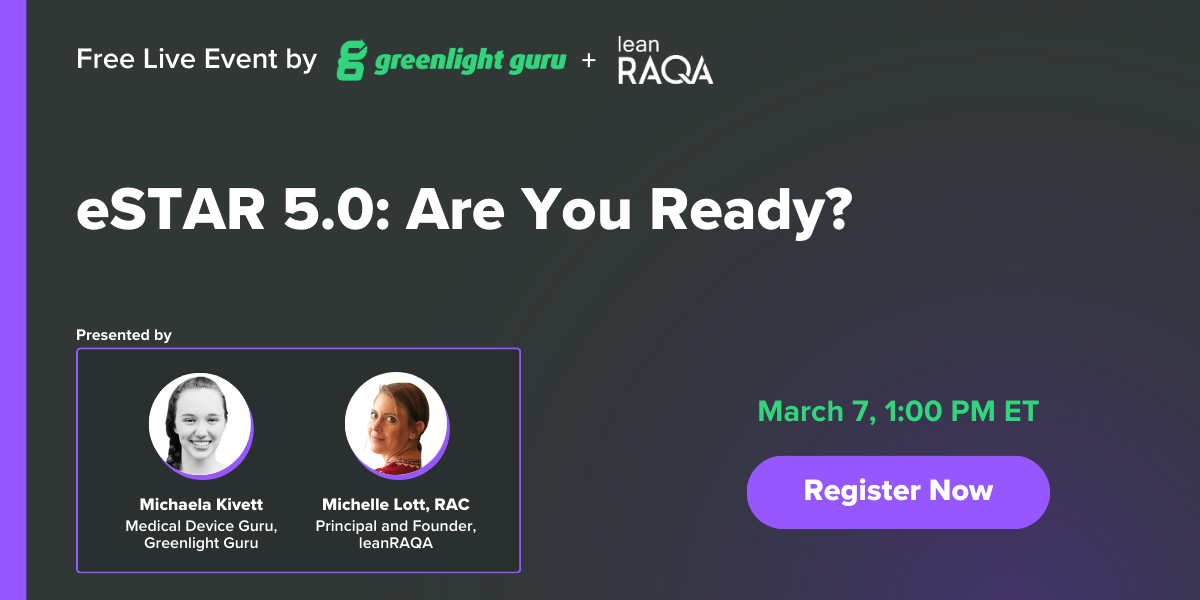 eSTAR 5.0 Are You Ready